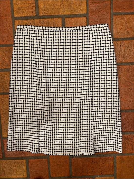 Harold's Dresses & Skirts - Harold's Black and White Dot Pencil Skirt